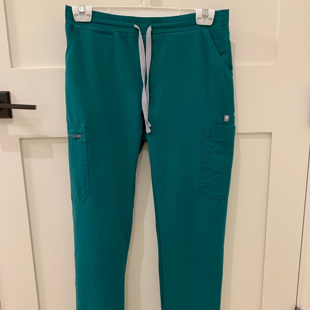 Figs Hunter Green Yola Pants